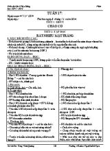 Giáo án điện tử Lớp 4 - Tuần 17 - Năm học 2014-2015 - Tòng Vinh Quang